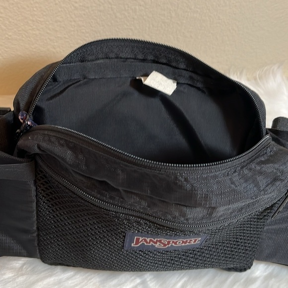 Jansport Black Fanny Pack Belt Purse - Picture 4 of 8